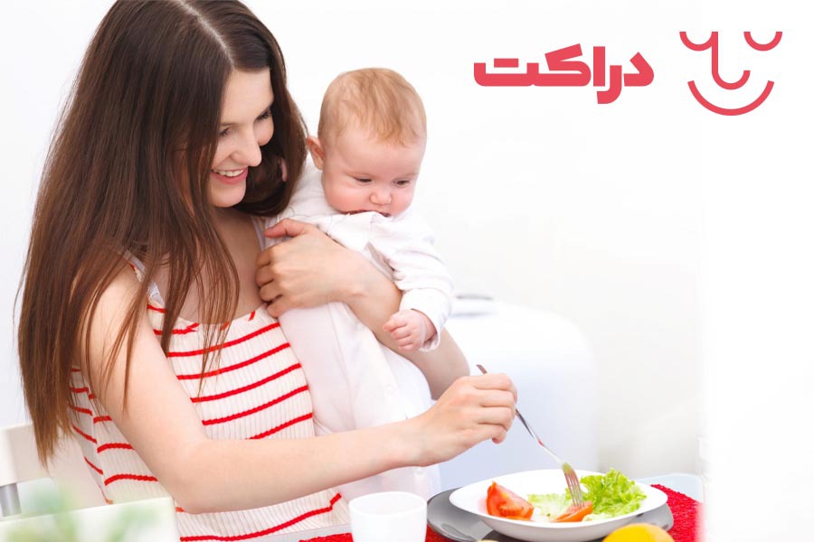بهترین تغذیه برای کودکان زیر 6 ماه، شیر مادر است.
