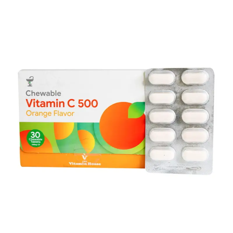 ویتامین سی 500 ویتامین لایف ویتامین c مورد نیاز بدن را تامین می‌کند.