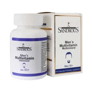 کپسول مولتی ویتامین سندروس بالای 50 سال آقایان (مردان) از بیماری هایی که در کهنسالی رخ می دهد می تواند پیشگیری کند.
