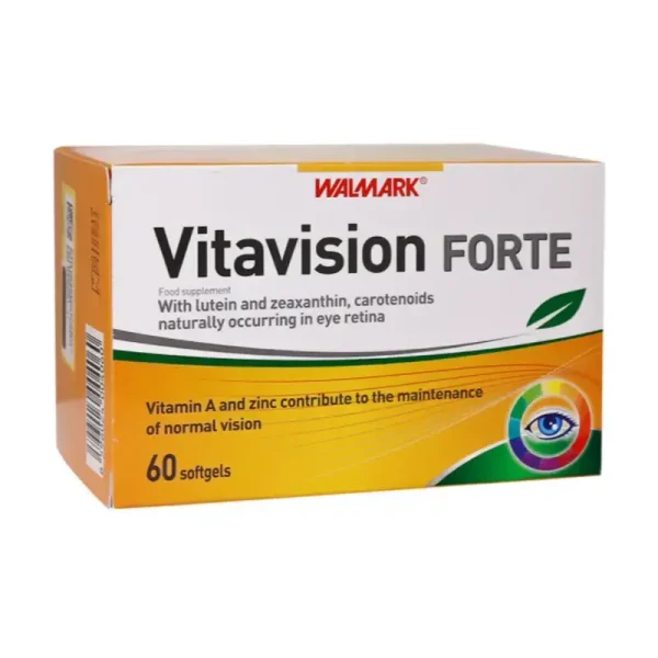 قرص ویتاویژن فورت والمارک به حفظ سلامتی چشم‌ها و بهبود بینایی کمک می‌کند.