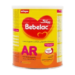 Milupa Bebelak AR Milk Powder For Infants From Birth 400gr-شیرخشک ببلاک ای آر مناسب از بدو تولد 400 گرم
