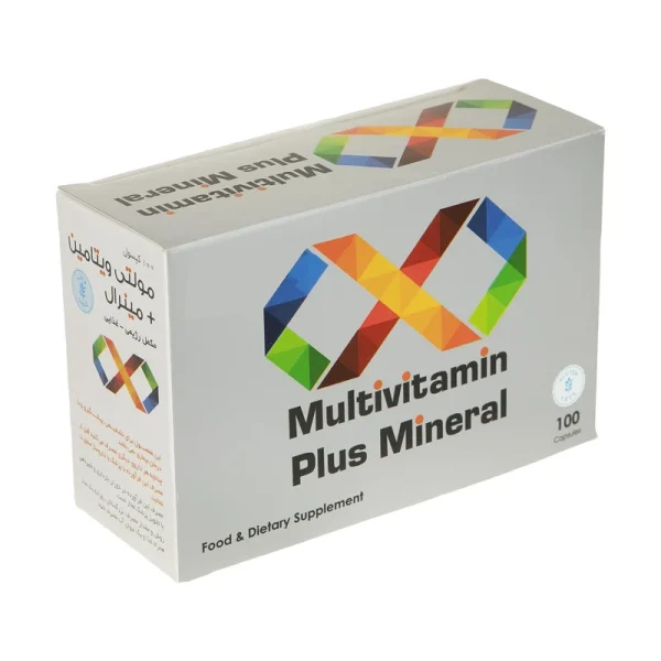 Darou Pakhsh Multivitamin Plus Mineral Capsule 100pcs-کپسول مولتی ویتامین مینرال دارو پخش 100 عدد