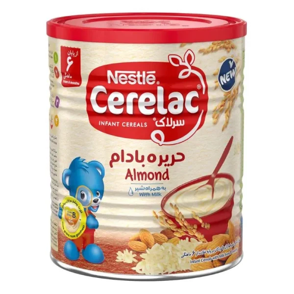 Nestle Cerelac Almond with Milk-سرلاک حریره بادام به همراه شیر نستله