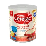 Nestle Cerelac Wheat & Date With Milk 400g-سرلاک گندم و خرما به همراه شیر نستله مناسب کودکان از پایان ۶ ماهگی ۴۰۰ گرم