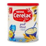 Nestle Cerelac Wheat With Milk 400 g-سرلاک گندم به همراه شیر نستله مناسب کودکان از پایان ۶ ماهگی ۴۰۰ گرم