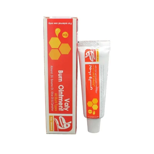 Atre Darou Sadr Azma Valy Burn Ointment 30gr-پماد سوختگی ولی آترا دارو صدر آزما ۳۰ گرم