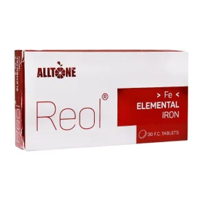 Alltone Reol Elemental Iron 30 F.C Tablets-قرص رئول آهن المنتال آلتون 30 عدد