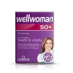 Vitabiotics Wellwoman 50+ 30 Cap-کپسول ول وومن ۵۰ سال به بالا ویتابیوتیکس مخصوص بانوان ۳۰ عددی