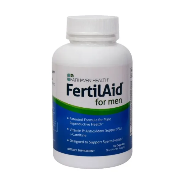 Fairhaven Health Fertilaid For Men 90 Pcs-Fairhaven Health FertilAid Dietary supplement For men Capsule