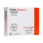Intrapharm Fefol Vitamins 30 Capsules-کپسول ففول ویتامینز اینترافارم 30 عدد
