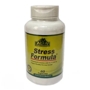 Alfa Vitamins Stress Formula 60 Capsules-کپسول استرس فرمولا آلفا ویتامینز 60 عدد