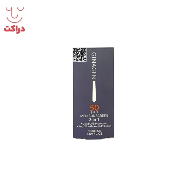 ضد آفتاب آقایان ژیناژن spf50