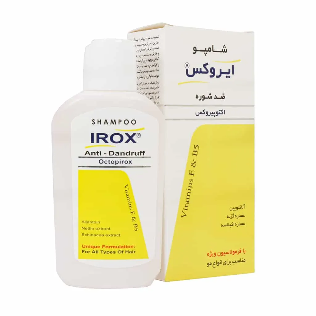 Irox-Anti-Dandruff-Shampoo-With-Octopirox-1 شامپو ضد شوره ایروکس - Image 1